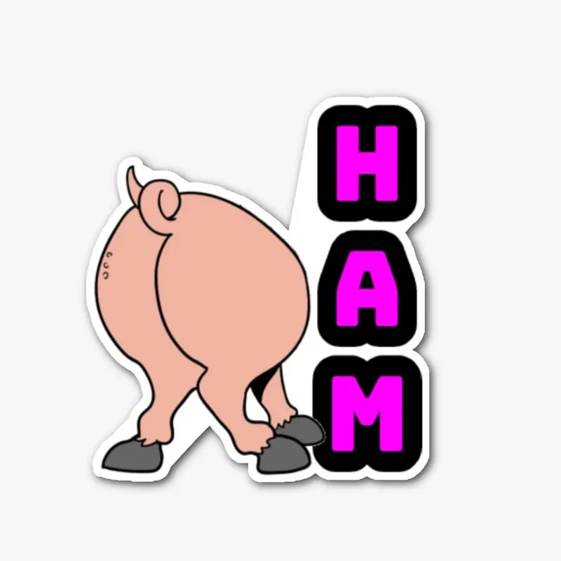 Ham sticker