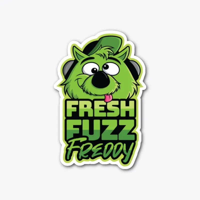 Fresh Fuzz Sticker